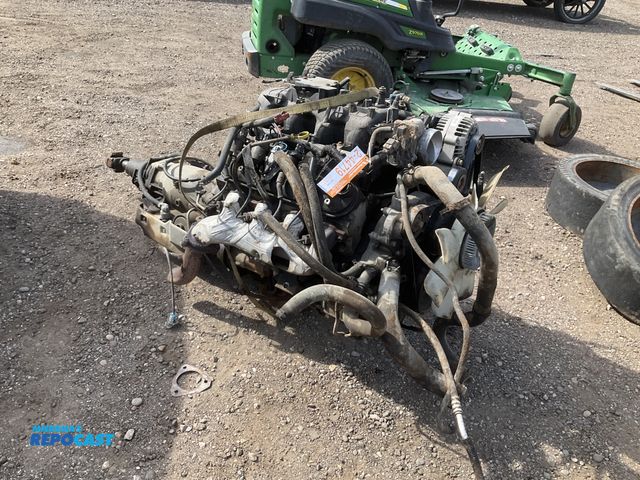 Lot 2-44719 - Chevy 5.3L V8 gas engine with 4L60E automatic transmission, used, said to have approx 120,000 miles ...