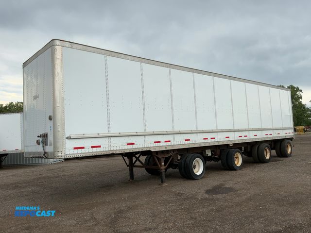 Lot 2-11802 - 2011 Wabash 48' Quad Spread Axle Dry Van Semi Trailer