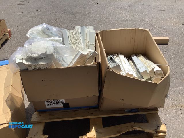 Lot 2-76643 - (2) boxes of Graber 25” wide foldable blinds (white)