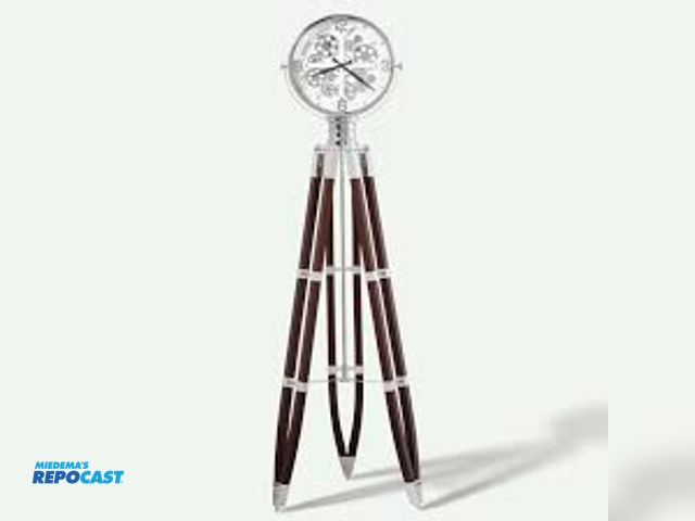 Lot 2-65501 - Howard Miller Tripod 615082 Vintage Floor Stand Antique Style