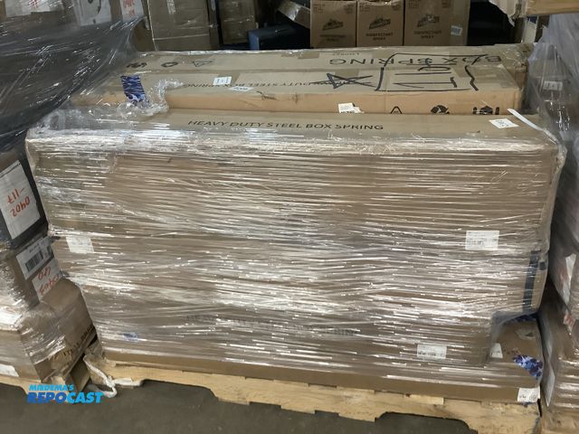 Lot 2-91007 - Lot of heavy duty steel box springs