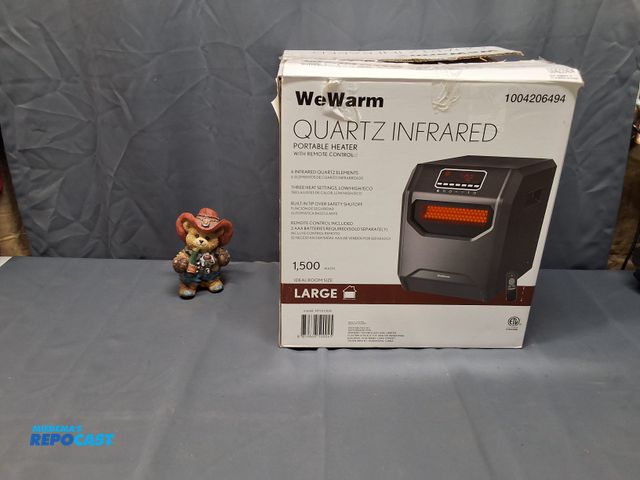 Lot 2-69501 - WEWARM QUARTZ INFRARED PORTABLE HEATER (WORKS)