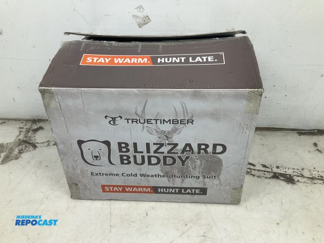 Lot 2-72990 - True Timber Blizzard Buddy extreme cold weather hunting suit, size - Larger