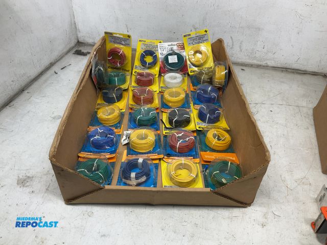 Lot 2-18564 - (26) Rolls Assorted Automotive Wire