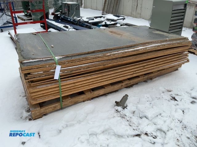Lot 2-15571 - OSB boards Various sized approx. 96” long