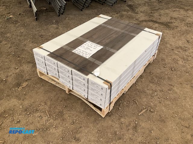 Lot 2-50033 - 615’ SQ. Ft.  New Rigid Core Halsey Vinyl Flooring