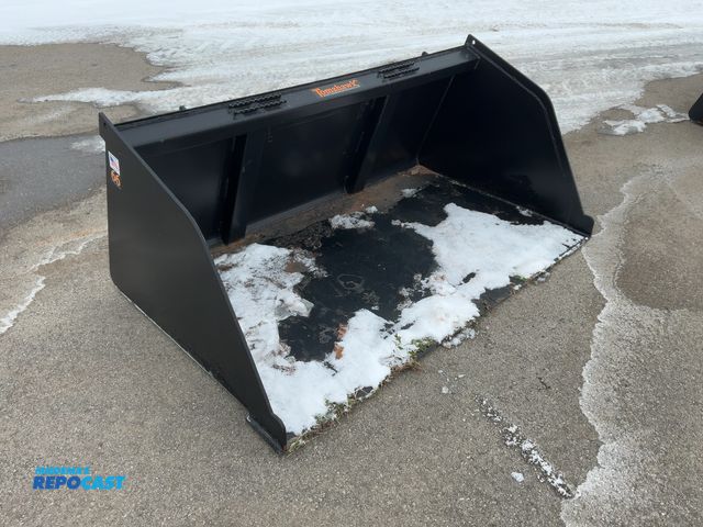 Lot 2-42518 - New Tomahawk 66” Snow / Mulch Skid Steer Bucket