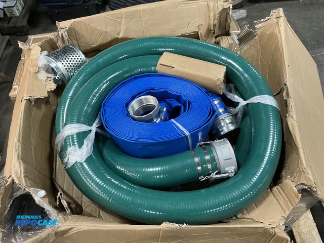 Lot 2-93586 - VEVOR 4” Suction Hose Kit for Water Pump
