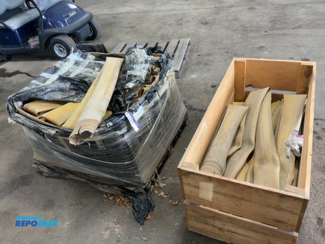 Lot 2-33245 - (2) Boxes of Used Irrigation Flexible Hose, approx. 5” diameter, weathered