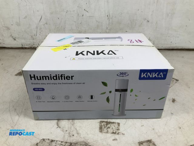 Lot 2-95957 - knka HD-903 100-240V~50/60Hz 9L white humidifier
