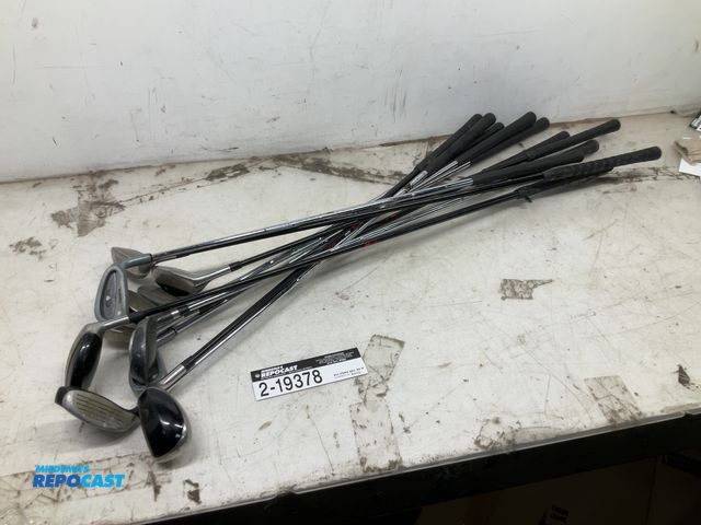 Lot 2-19378 - Lot of (11) assorted Pargon and tour frequency golf clubs