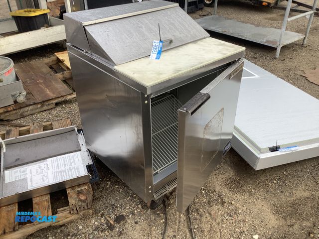 Lot 2-93553 - Lot of (1) beverage air elite series prep tables.