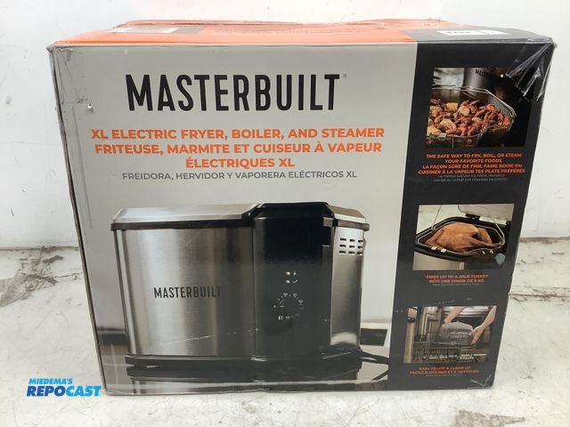 Lot 2-19786 - Masterbuilt XL Electric Fryer, Boiler, and Steamer Other