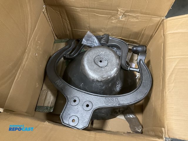 Lot 2-56940 - Vintage cast iron farm/school bell