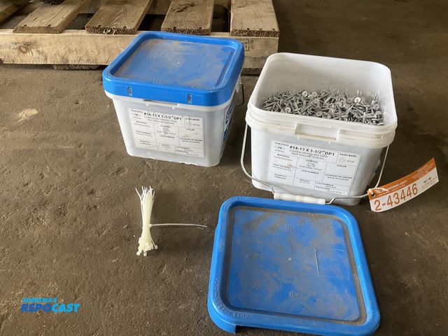 Lot 2-43446 - (2) containers of Concealor #14-13x1-1/2” DP1 self tapping screws (one unopened box and one opened)