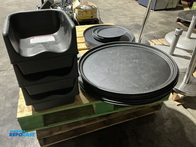 Lot 2-55184 - Other Lot of (24) Cambro serving trays including (10) model #2 (8) model #1 and (6) 10’ trays and (3...