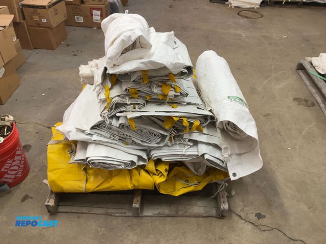 Lot 2-60848 - Canvas Miscellaneous tarp parts