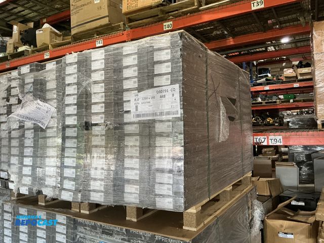 Lot 2-99221 - Skid lot of montreux serene crescendo waterproof flooring 7.6”x54.33” (8 per box)