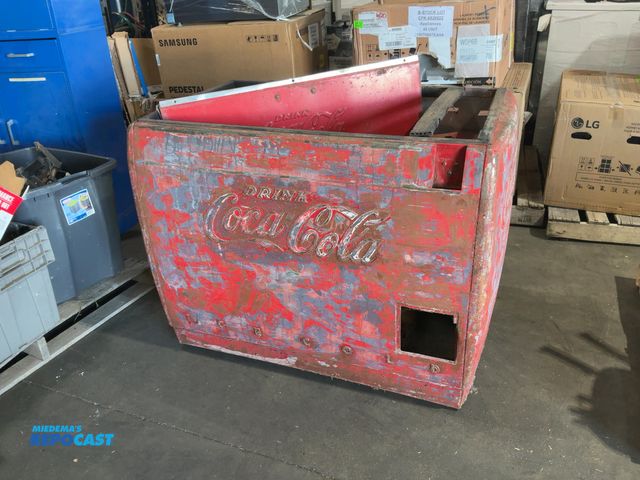 Lot 2-92715 - Vintage Coca-Cola Ice Chest. Approx. 43” x 25” x 34” Tall.