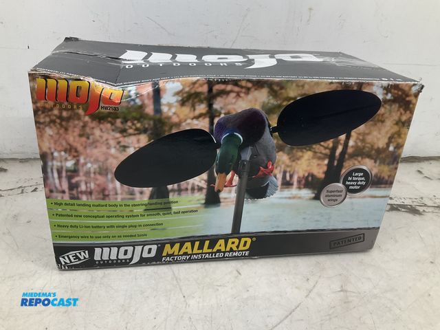 Lot 2-19422 - Mojo HW2533 Mallard Decoy with Factory Installed Remote - May be missing Parts