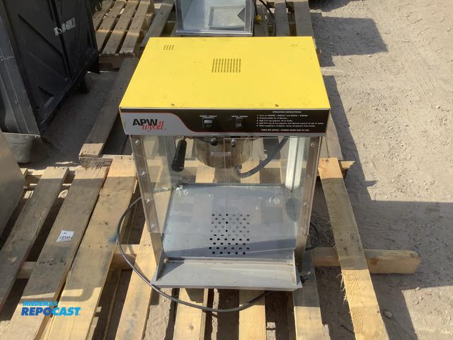 Lot 2-76945 - APW Wyott Popcorn machine, 19”x15.5”x25.5”H