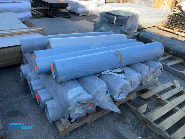 Lot 2-76393 - Lot of (16) assorted roles of fabric, color Velluto Sandstone