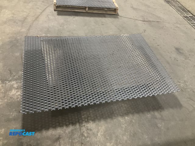 Lot 2-22996 - (5) sheets of expanded steel 37” x 56”, new/unused