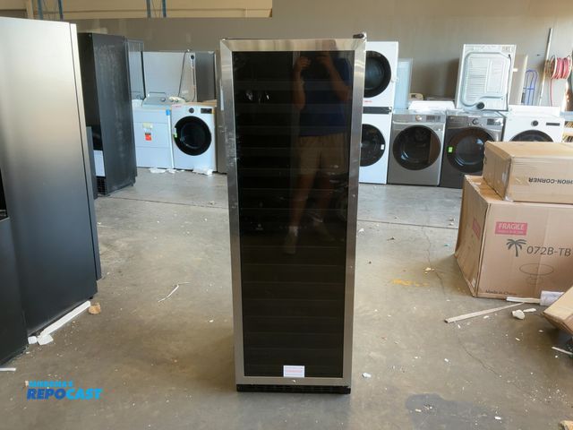 Lot 2-67719 - Scratch & Dent Vinotemp VT-155SBB 155-Bottle Dual-Zone Wine Cooler