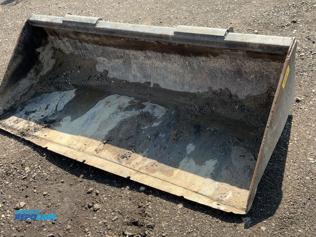 Lot 2-43063 - Used John Deere 72” Skid Steer Bucket, Quick Attach, front edge worn, dents in bottom