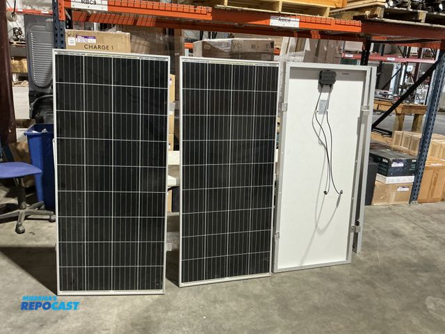 Lot 2-32438 - Set of 4 Go Power! 200-Watt Overlander Solar Expansion Kit Panels- 26”x59”