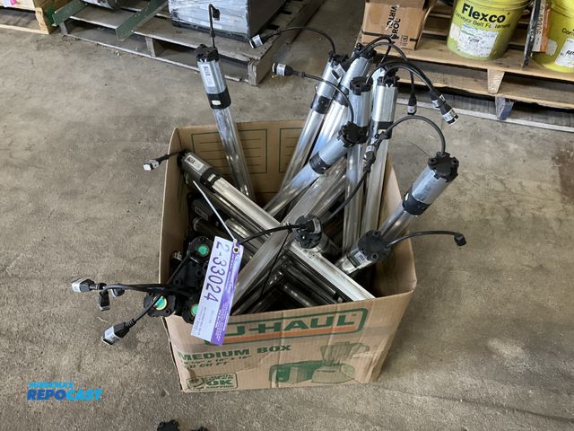 Lot 2-33024 - LOT OF (25) NEW LINAK ACTUATORS, MODEL MDB1200E, 12 VOLT, 18" SCREW RETRACTION, 24" CLOSE LENGTH