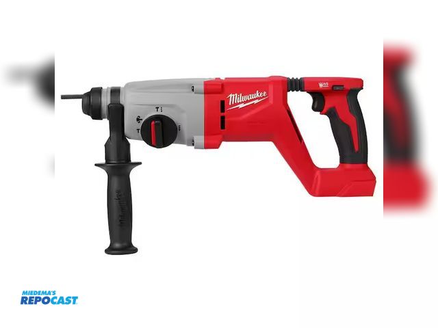 Lot 2-11460 - Milwaukee 2613-20 M18 Brushless 1” SDS Plus D-Handle Rotary Hammer