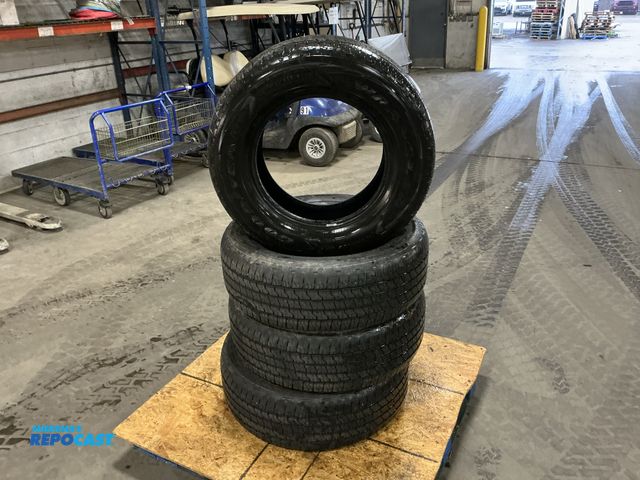 Lot 2-73001 - Four used GoodYear Wrangler - 275/65/R18