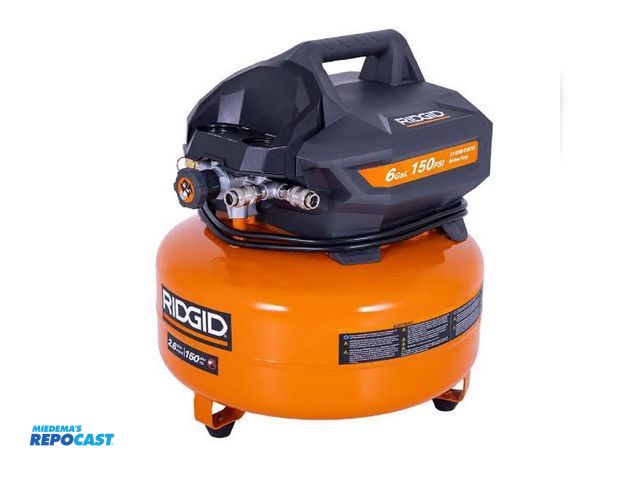 Lot 2-33634 - Rigid 6 gallon air compressor