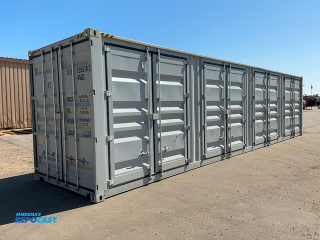 Lot 2-44075 - 2026 40’L x 8’W x 9’ 6”T High Cube Shipping/Ground Container, swing doors on one end and four sets o...