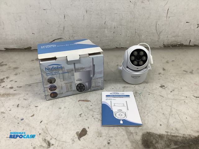 Lot 2-14981 - Nufebs smart home outdoor PTZ security camera model#C20