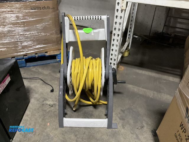 Lot 2-23040 - Sun cast Hose Reel with yellow hose