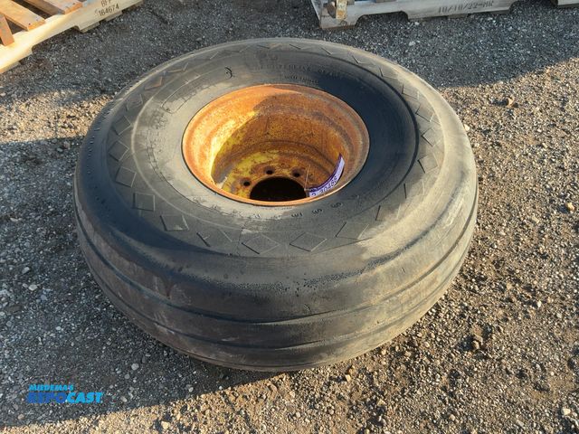 Lot 2-30488 - Used Goodyear Size 16.5L-16.1 Tire on Steel 8-lug Wheel, 8 on 8" bolt pattern