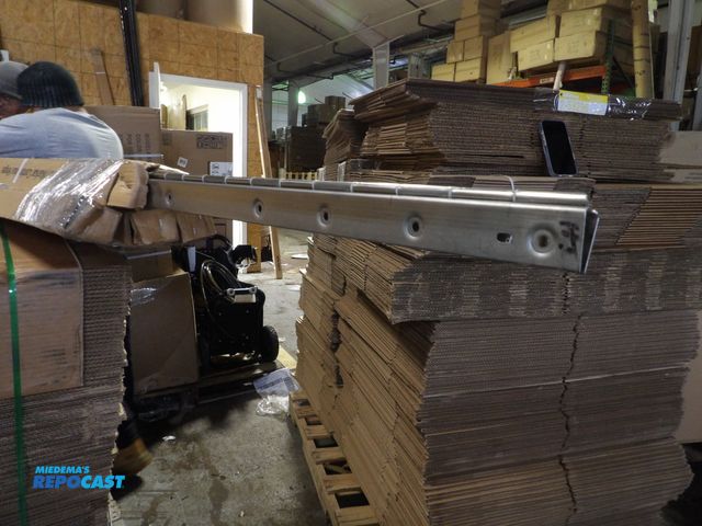 Lot 2-58298 - Lot of (5) New Marker Piano Hinge Stainless Steel, 7ft each 1-11/16"leaf width Screw-on, Fasteners a...