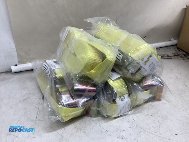 Lot 2-13867 - Lot of (5) American power pull 2” x 27’ ratcheting tiedown set