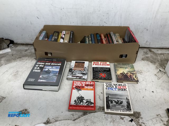 Lot 2-73457 - Lot of various hard ams soft cover books including the civil war, bid for freedom, crimson desert, a...