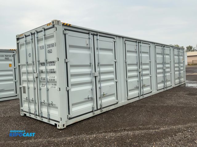 Lot 2-41565 - 2026 40’L x 8’W x 9’ 6”T High Cube Shipping/Ground Container, swing doors on one end and four sets o...