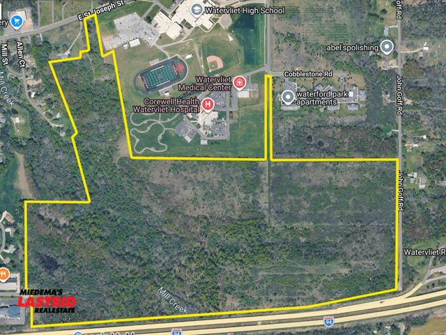 Lot 3-58 - 153 Acres of Vacant Land with I-94 Frontage in Watervliet, MI