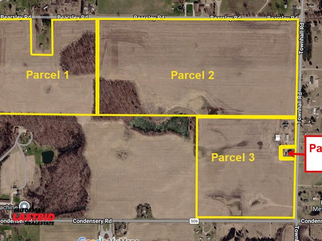 153 Acres in Sheridan, MI: Home + 3 Agricultural Parcels Available Individually or as a Package