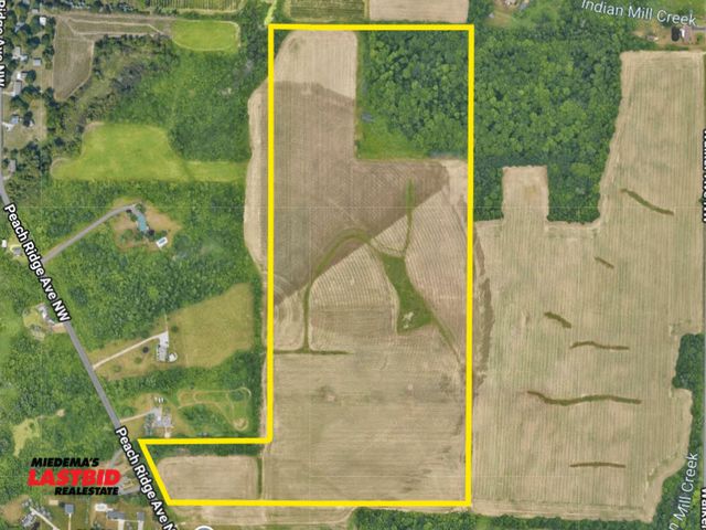 Lot 3-23a - Parcel 1 - 73.61 Acres of Agricultural Ground on Peach Ridge Ave. in Grand Rapids, MI