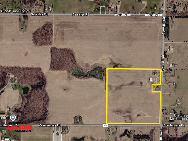 Lot 3-25c - Parcel 3 - 38 Acres of Agricultural Land in Sheridan, MI