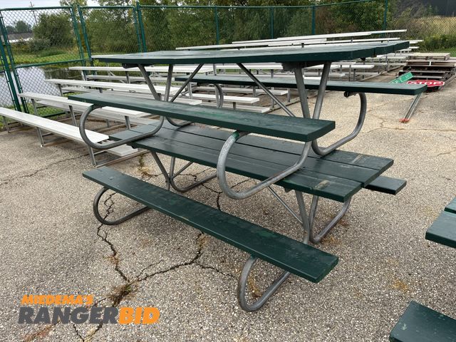 Lot 30-1794 - Lot of (2) 8' Picnic Tables