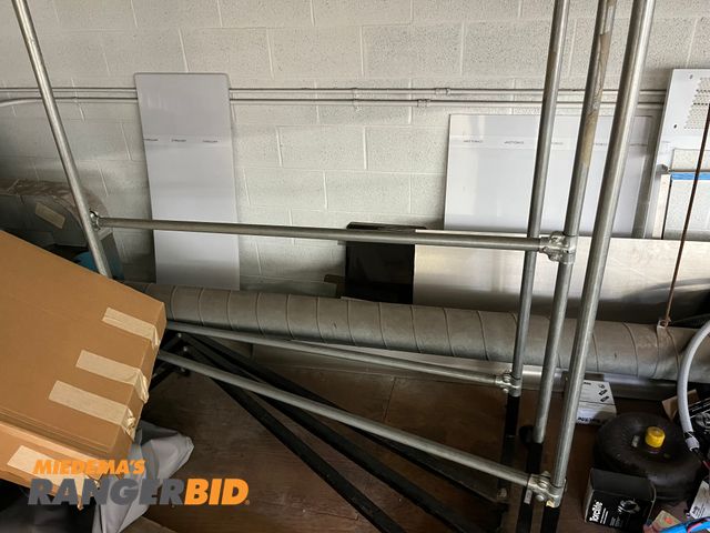 Lot 30-22211 - 3 Clothing Racks, see pics for dimensions