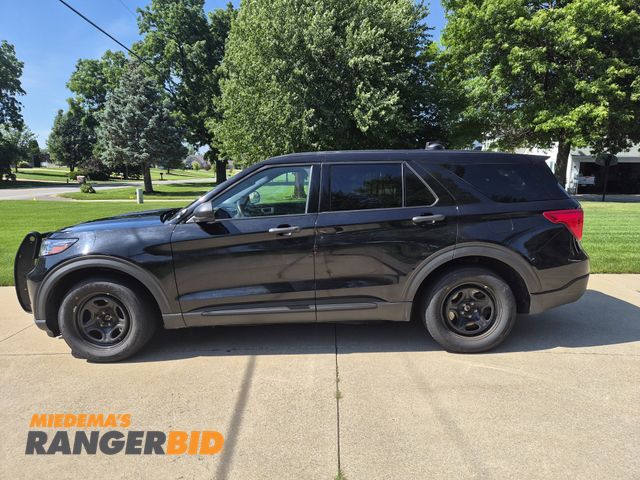 Lot 30-3154 - 2021 Ford Explorer Police Interceptor SUV AWD
