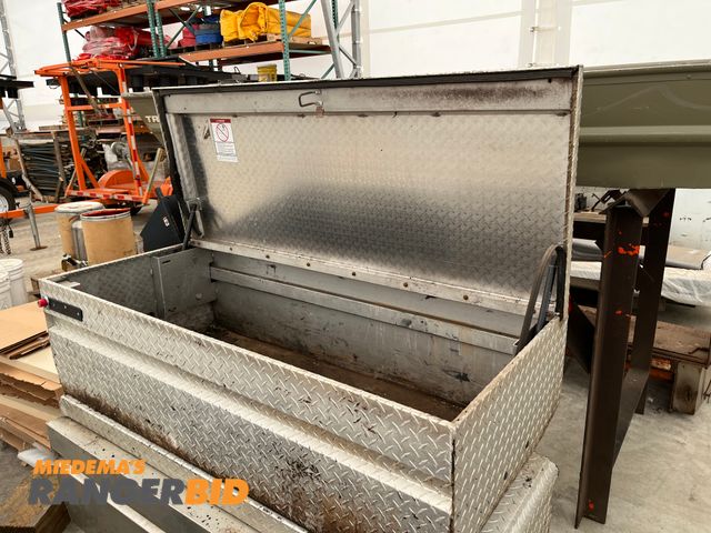 Lot 30-3307 - 1 Weatherguard Truck Tool Box See pics for dimensions. Municipality owned.